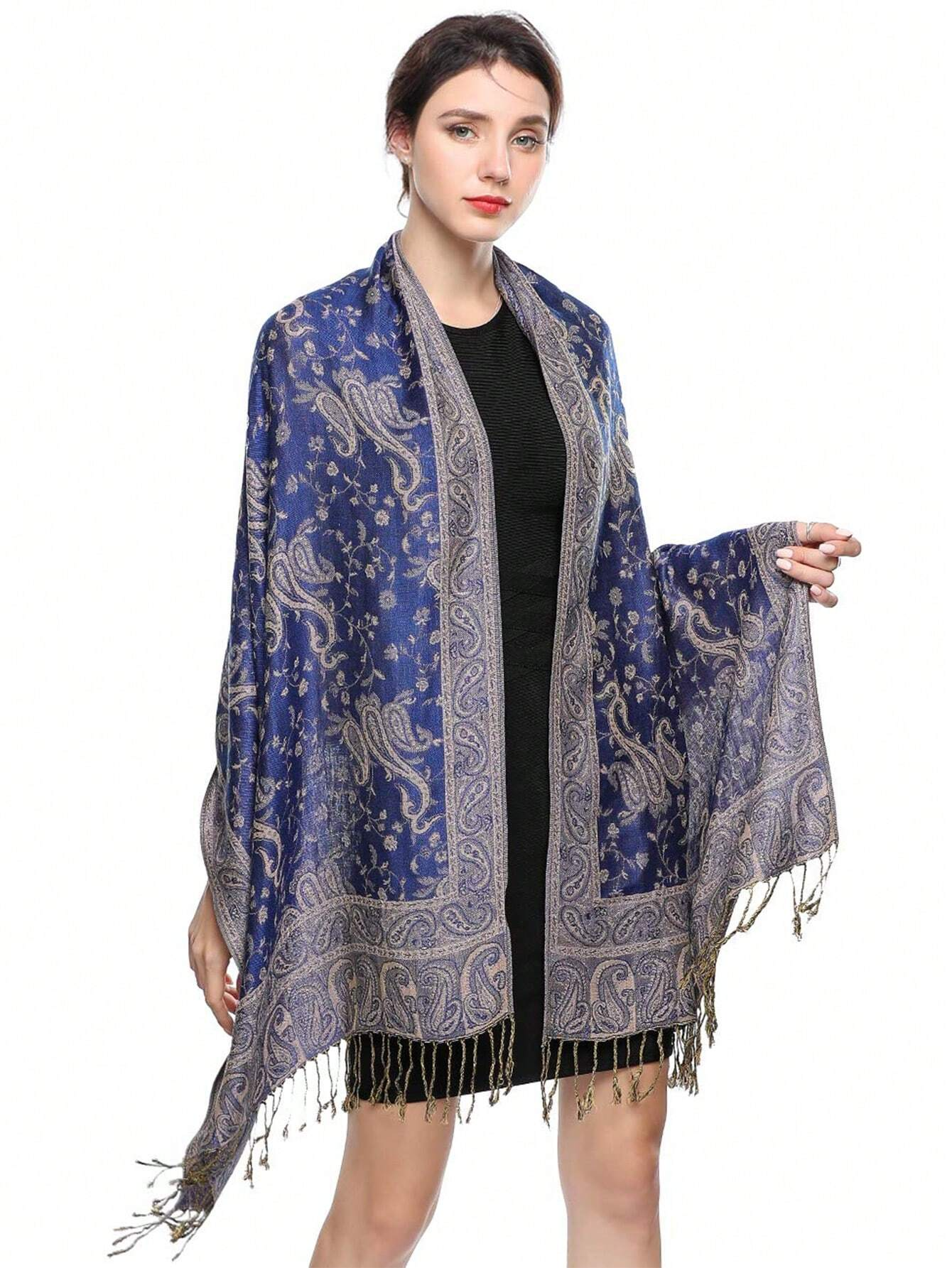 Bohemia Pashmina Hijab Scarf L – обзор и цена Embroidery Pashmina