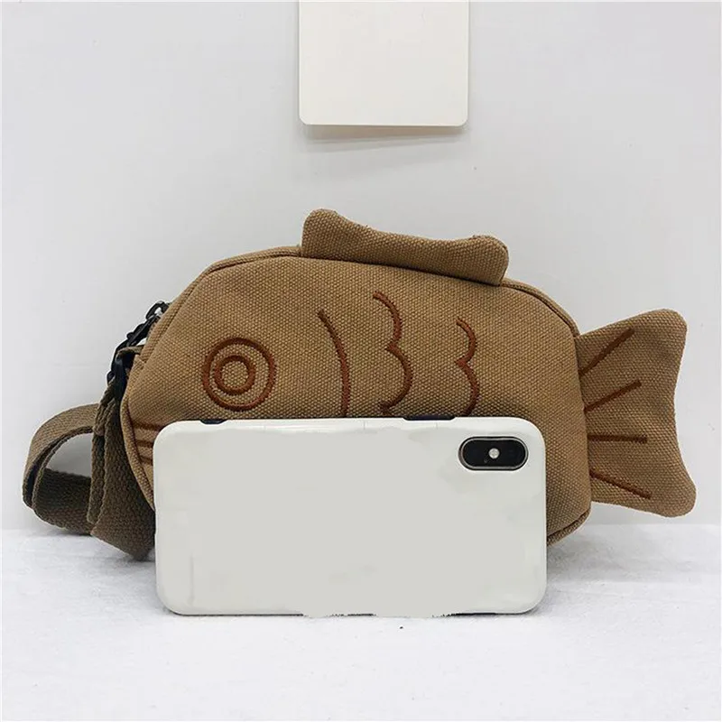 Fish Shape Canvas Messenger Ba – обзор и цена Embroidery Fish