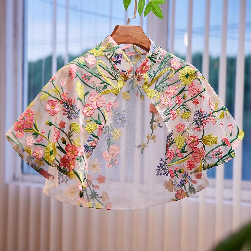 Women's Spring Summer Floral E – обзор и цена Embroidery Pashmina