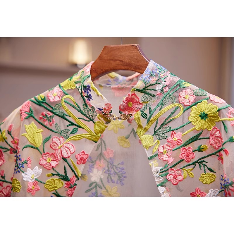 Women's Spring Summer Floral E – обзор и цена Embroidery Pashmina