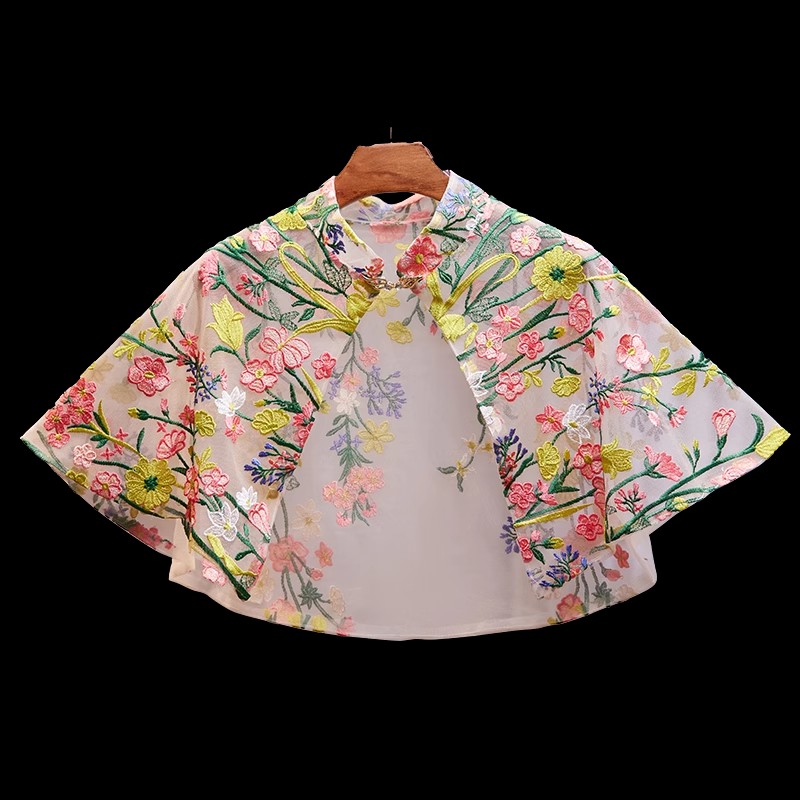 Women's Spring Summer Floral E – обзор и цена Embroidery Pashmina