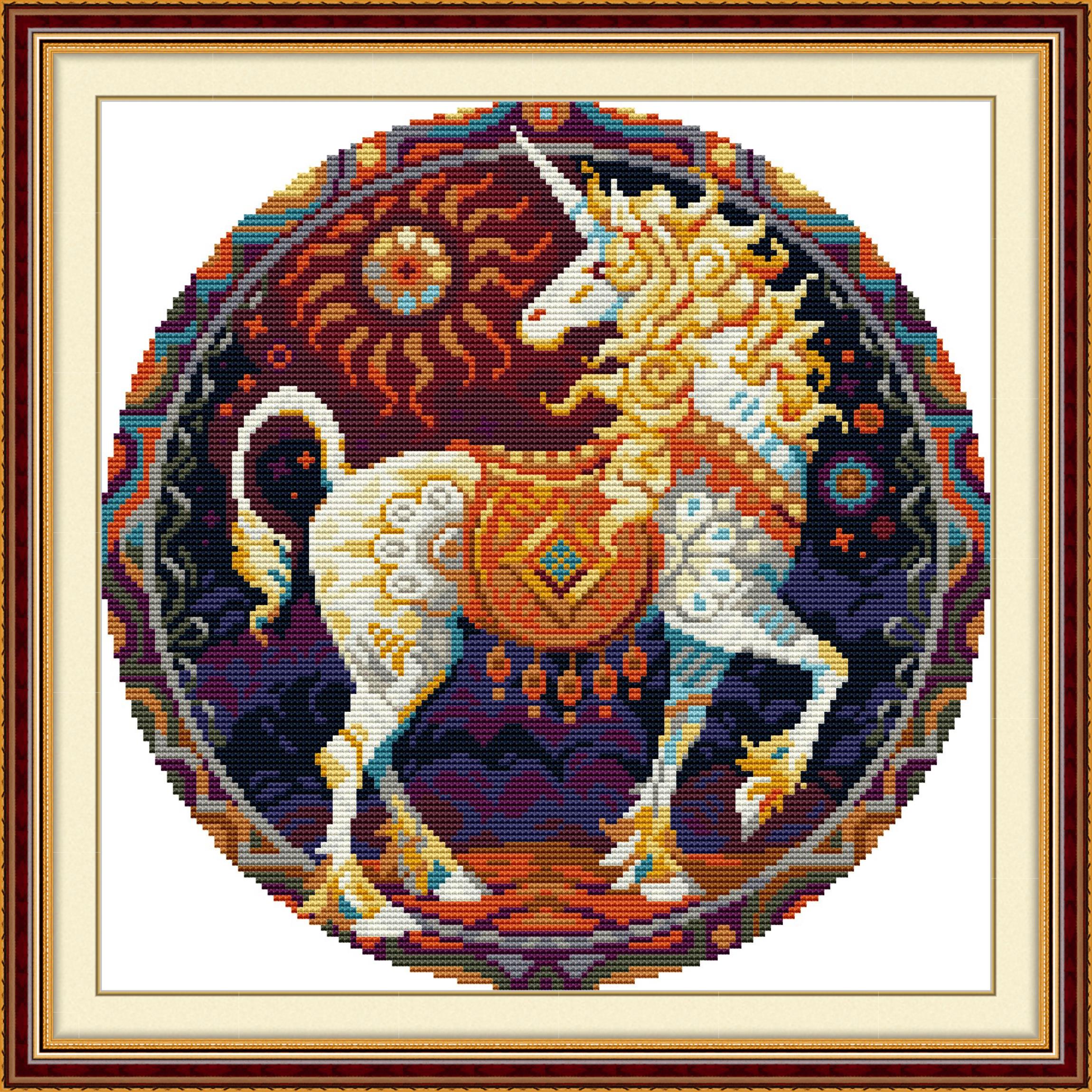 News Pre-Printed Cross Stitch  – обзор и цена Embroidery Unicorn
